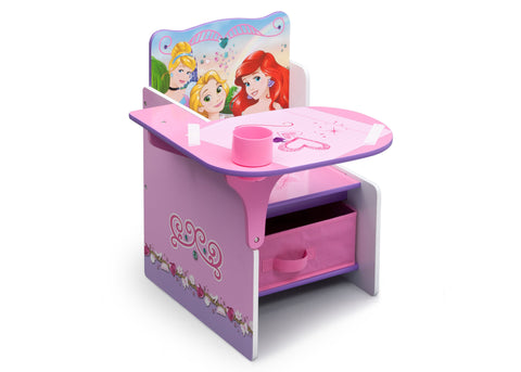 Princess Chair Desk with Storage Bin