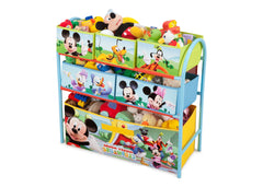 Delta Children Mickey Mouse Metal Frame Toy Organizer Right Angle with Props a2a