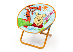 Delta Children Winnie The Pooh Saucer Chair Left View a2a