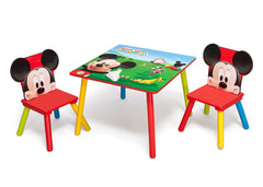 Delta Children Mickey Mouse Table and Chair Set Left Angle a2a